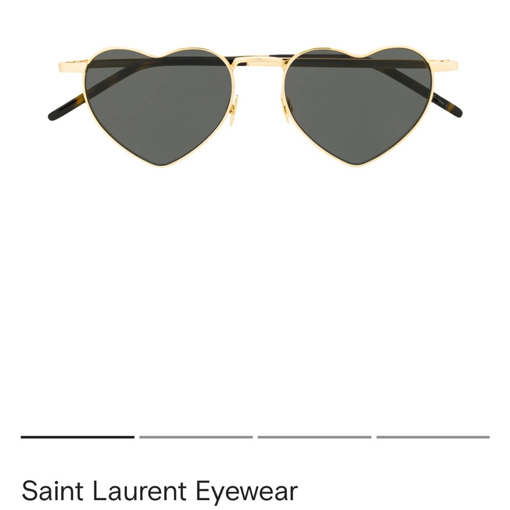 Saint Laurent Gold Frame Sunglasses